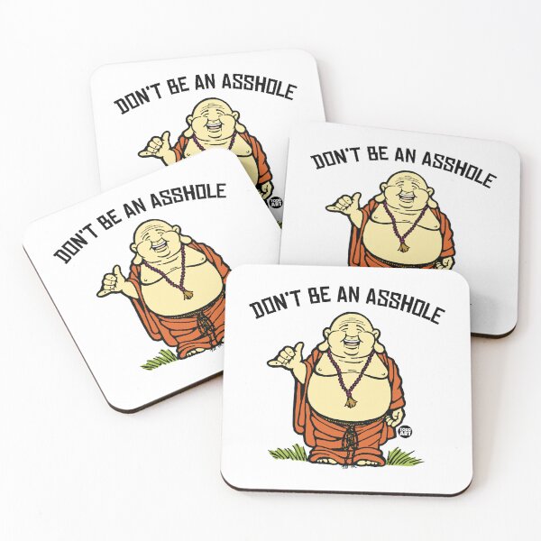 Item preview, DON'T BE ASSHOLE BUDDAH designed and sold by TODD GOLDMAN.