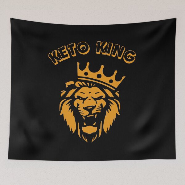 Item preview, Keto diet, gift for a ketogenicist, keto king designed and sold by MrsKrool.