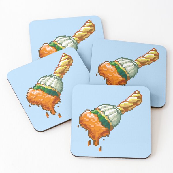 Item preview, Neopet Maraquan Paint Brush Pixel Art designed and sold by AyrosArts.