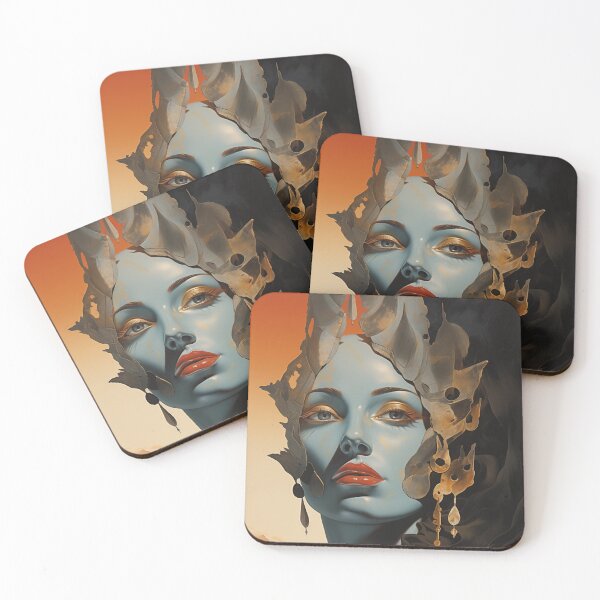 Item preview, Illusory Radiance: Abstract Women in Ethereal Light designed and sold by Mullet Monkey.