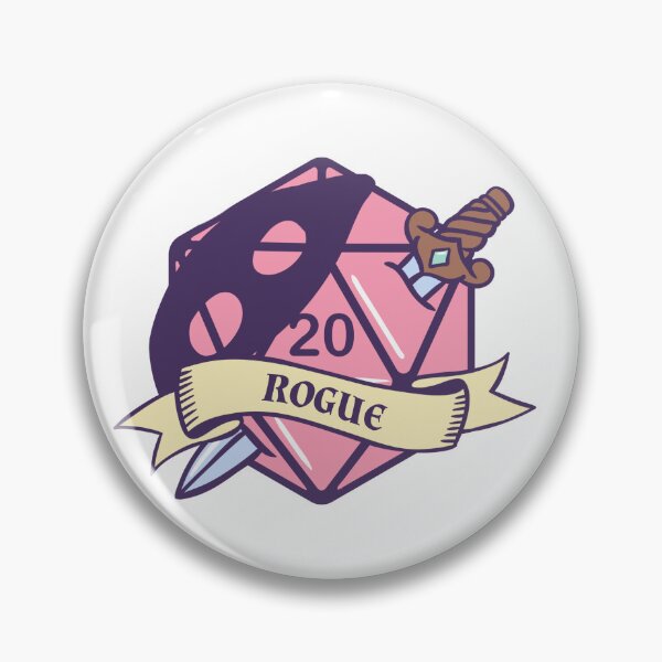 Item preview, D&D Rogue D20 Dice designed and sold by sunburstrpg.