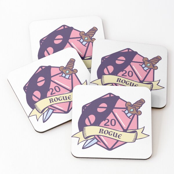 Item preview, D&D Rogue D20 Dice designed and sold by sunburstrpg.