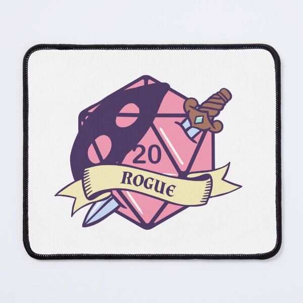 Item preview, D&D Rogue D20 Dice designed and sold by sunburstrpg.