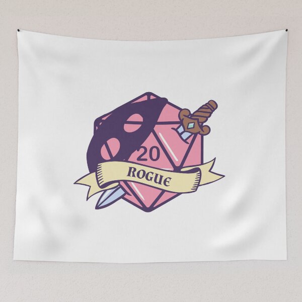 Item preview, D&D Rogue D20 Dice designed and sold by sunburstrpg.