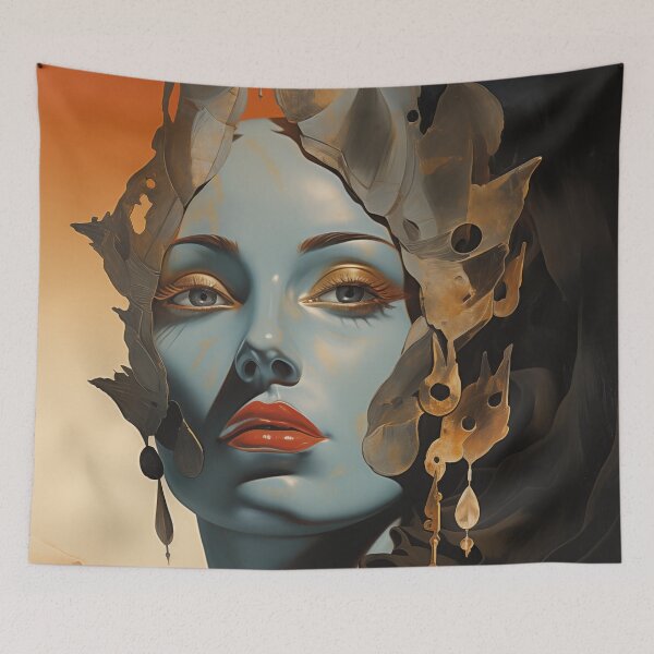 Item preview, Illusory Radiance: Abstract Women in Ethereal Light designed and sold by Mullet Monkey.