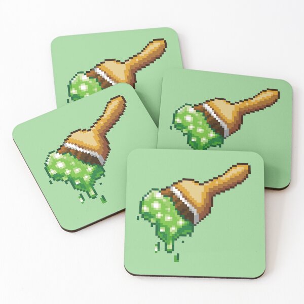 Item preview, Neopet Speckled Paint Brush Pixel Art designed and sold by AyrosArts.
