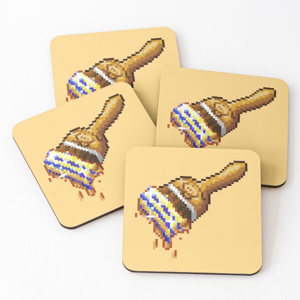 Item preview, Neopet Lost Desert Paint Brush Pixel Art designed and sold by AyrosArts.