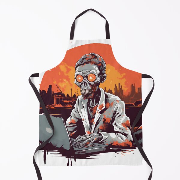 Item preview, skeleton using a laptop designed and sold by javierparra.