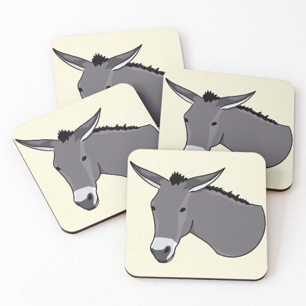 Item preview, Funky cartoon donkey designed and sold by SheepLane.