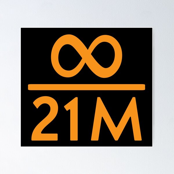 Item preview, Infinity divided by 21 million Bitcoin designed and sold by TheBitcoinStore.