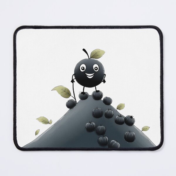 Item preview, Smiling Blueberry Mountaineer designed and sold by omerfdln34.