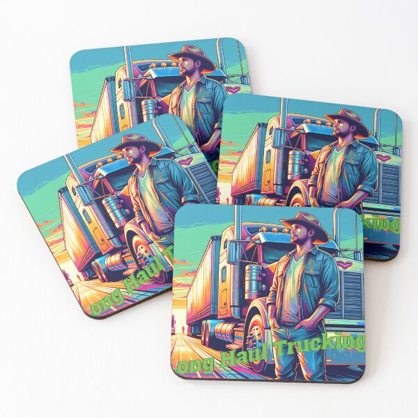 Item preview, Endless Roads - Long Haul Trucking Adventure designed and sold by DrewonDesigns.