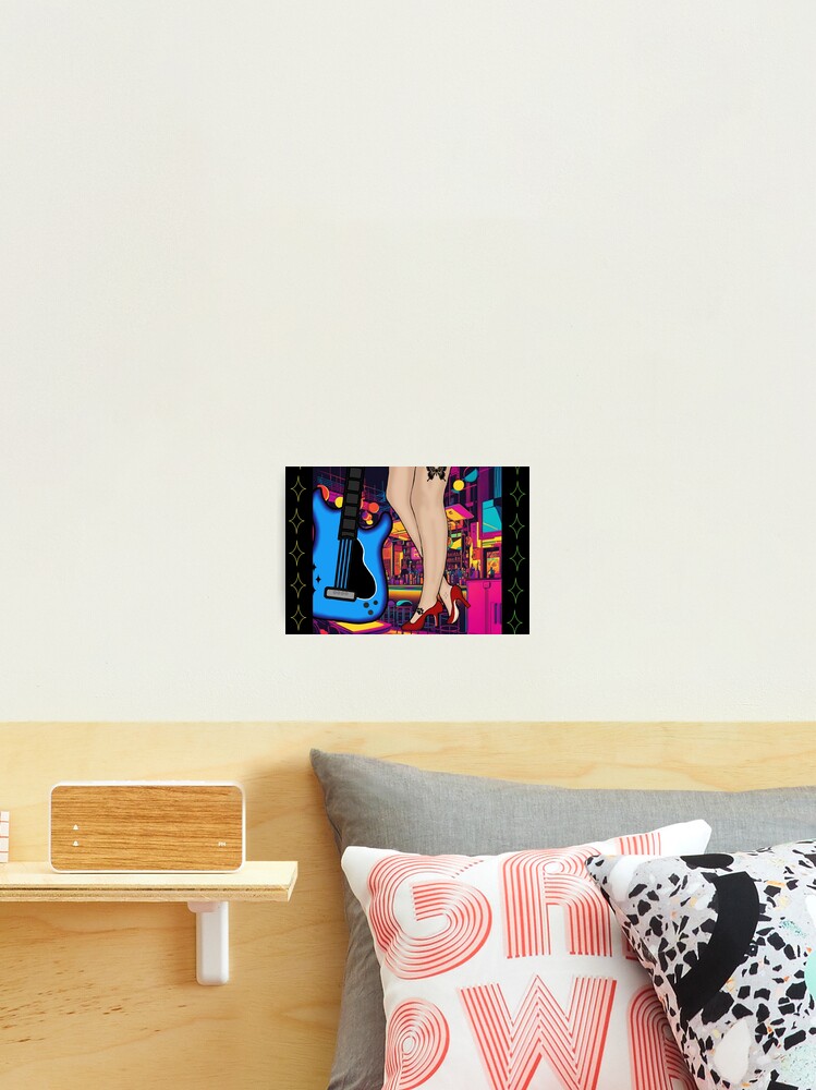 Thumbnail 2 of 3, Photographic Print, Vibrant Rocker designed and sold by OutJsWindow.