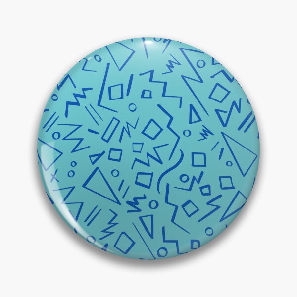 Item preview, Retro print blue designed and sold by DF3.