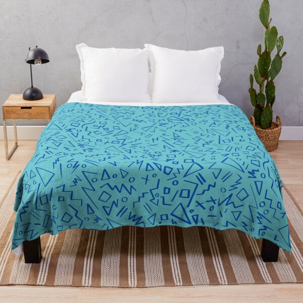 Item preview, Retro print blue designed and sold by DF3.