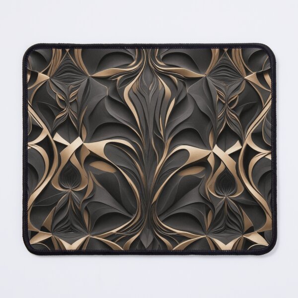 Item preview, Dark Golden Abstract Pattern designed and sold by Simplybe1.
