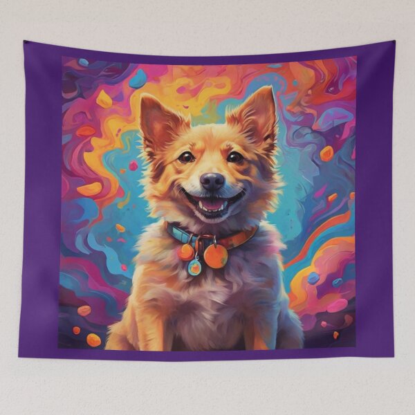 Item preview, Psychedelic Mudi designed and sold by Cloe Dauplais.