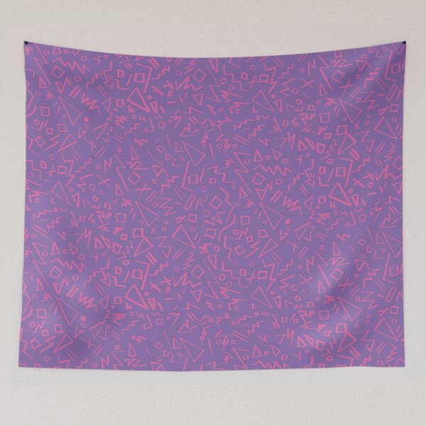 Item preview, Retro print purple designed and sold by DF3.