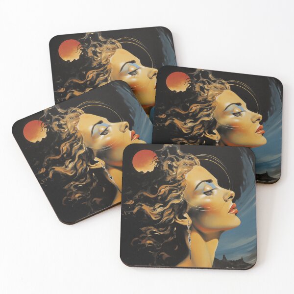 Item preview, Abstract Femme Fatale: Ethereal Beauty Beyond Reality designed and sold by Mullet Monkey.