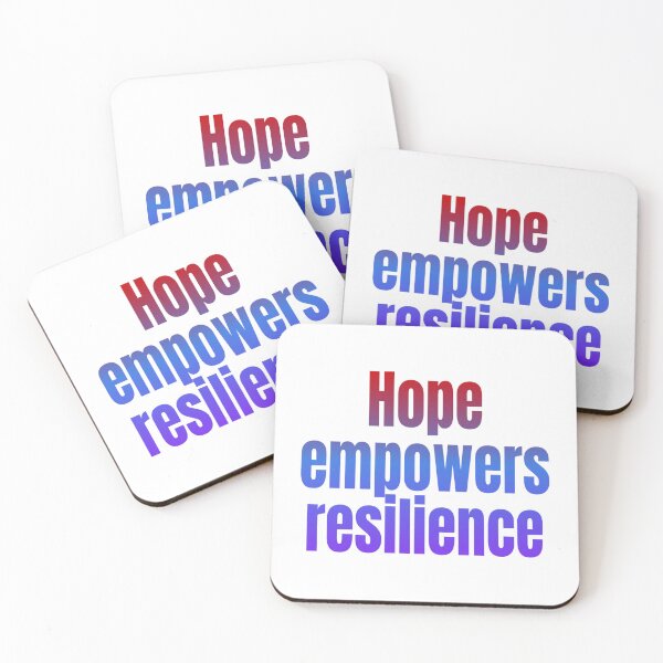 Item preview, Hope empowers resilience designed and sold by GLORY-LIFE.