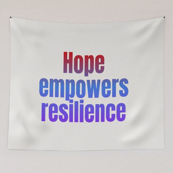 Item preview, Hope empowers resilience designed and sold by GLORY-LIFE.