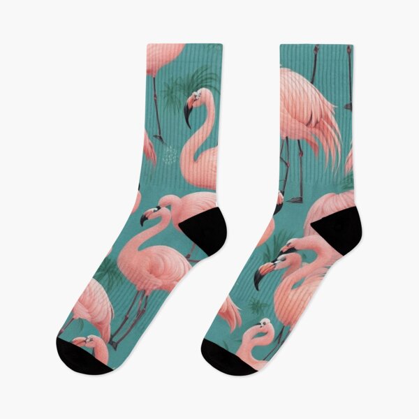 Item preview, Summer Fun: Flamingos and Pineapples Patterns designed and sold by asbno19.