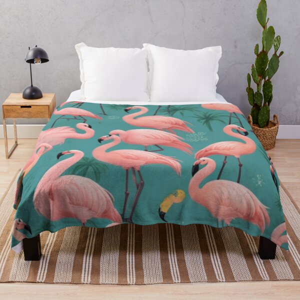 Item preview, Summer Fun: Flamingos and Pineapples Patterns designed and sold by asbno19.