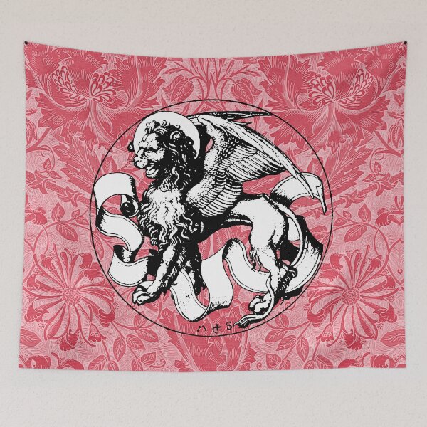 Item preview, 15th Century St Mark's Emblem Winged Lion designed and sold by Pixelchicken.