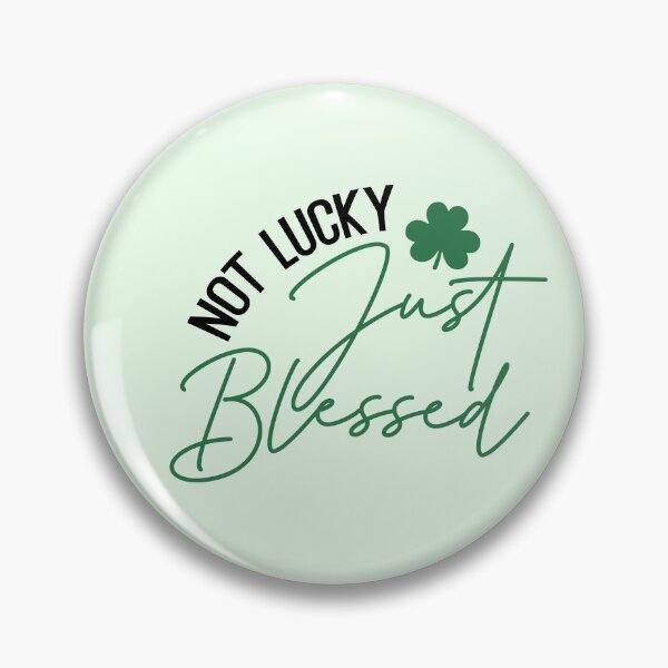 Item preview, Blessed Beyond Luck: Typography with Clover designed and sold by FrescoDesign.