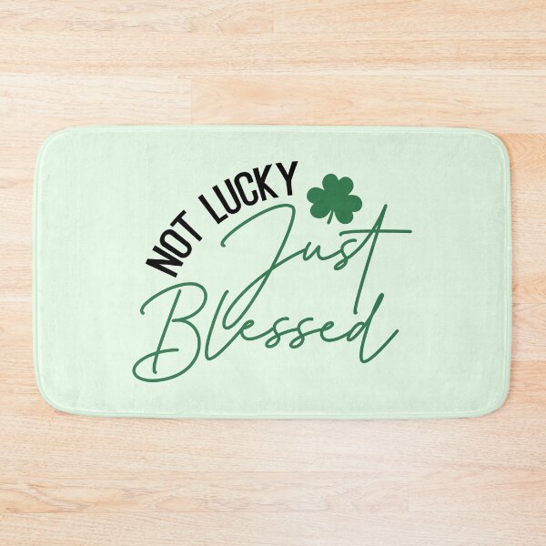 Item preview, Blessed Beyond Luck: Typography with Clover designed and sold by FrescoDesign.