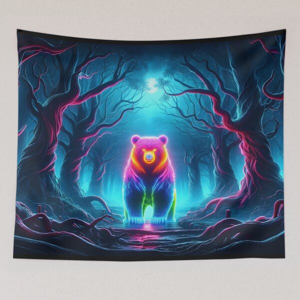 Item preview, Neon Bear designed and sold by Truck Stop One.