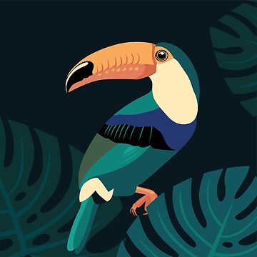 Aperçu de l'œuvre Toucan - Sombre de avec magie