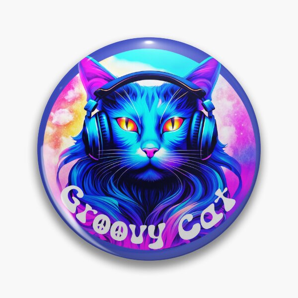 Item preview, Groovy Cat 4 designed and sold by DigitalandPhoto.