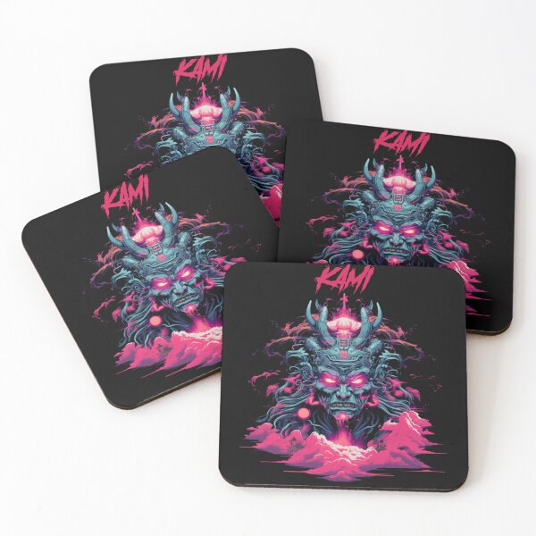 Item preview, Kami Synthwave Cyberpunk designed and sold by GlitchGrotesque.