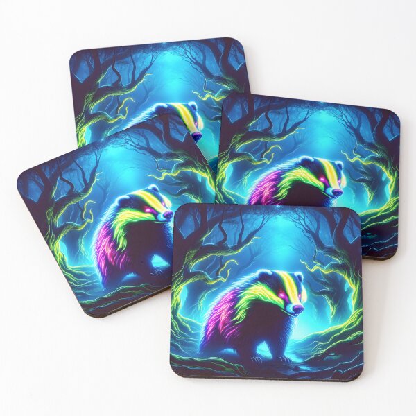 Item preview, Neon Badger designed and sold by Truck Stop One.