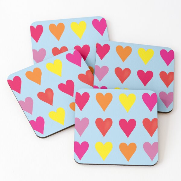 Item preview, colored hearts designed and sold by LiudmylaMaika.