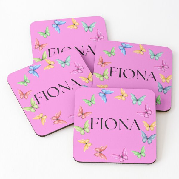 Item preview, Fiona surrounded by colourful butterflies designed and sold by Fionamyles.