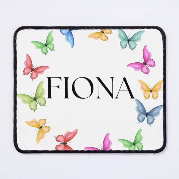 Item preview, Fiona surrounded by colourful butterflies designed and sold by Fionamyles.