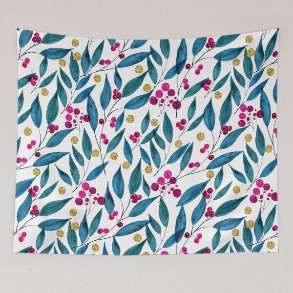 Item preview, Mix and Mingle - Teal Pink & Gold designed and sold by DelliDesigns.