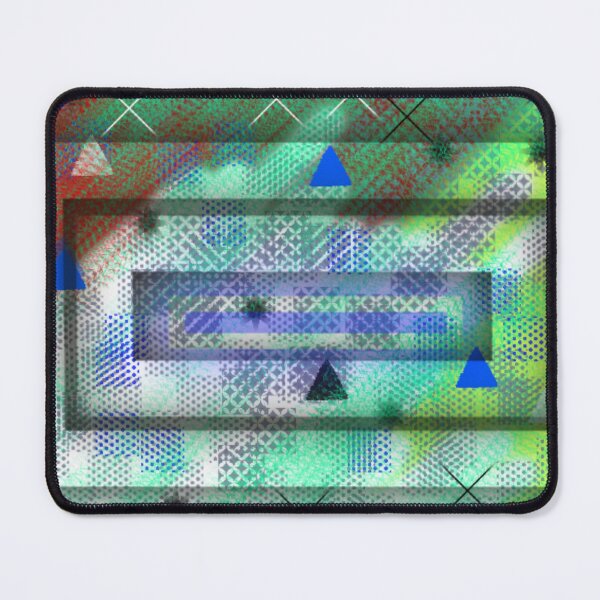 Item preview, Abstract Rectangular Mirror Painting designed and sold by AWADHESH CHAURASIA.