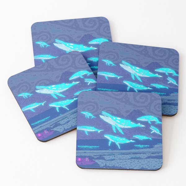 Item preview, Neon Whales designed and sold by Giordano Bruno Vela.