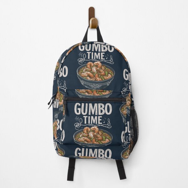 Item preview, Gumbo Time - Delicious Cajun Cuisine Art designed and sold by Sir Meow Meow.