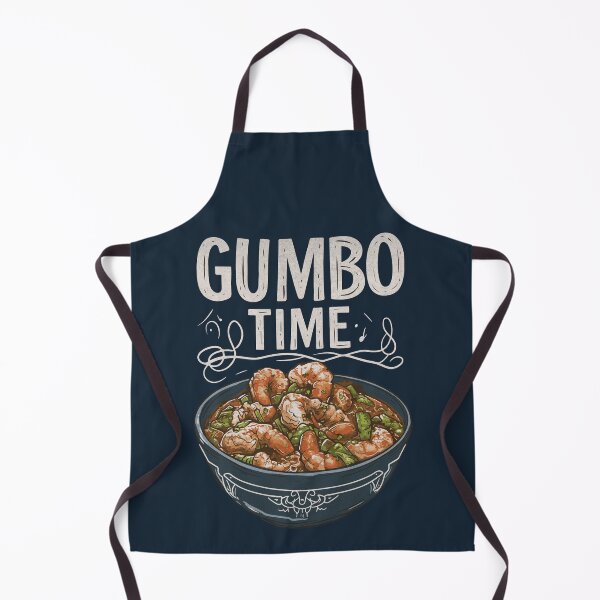 Item preview, Gumbo Time - Delicious Cajun Cuisine Art designed and sold by Sir Meow Meow.