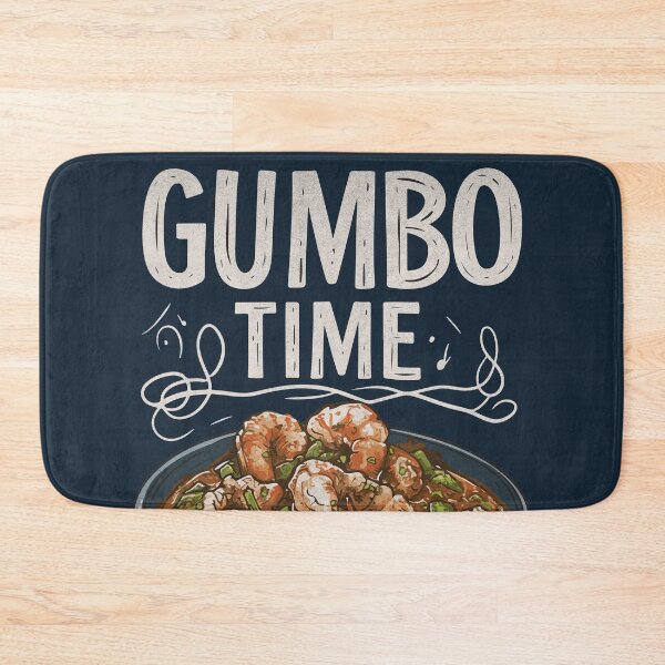 Item preview, Gumbo Time - Delicious Cajun Cuisine Art designed and sold by Sir Meow Meow.