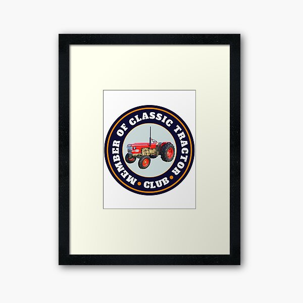 Item preview, Classic Tractor club designed and sold by henryvaltonen.