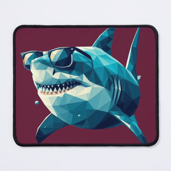 Item preview, Low Poly Great White designed and sold by pseudosiren.