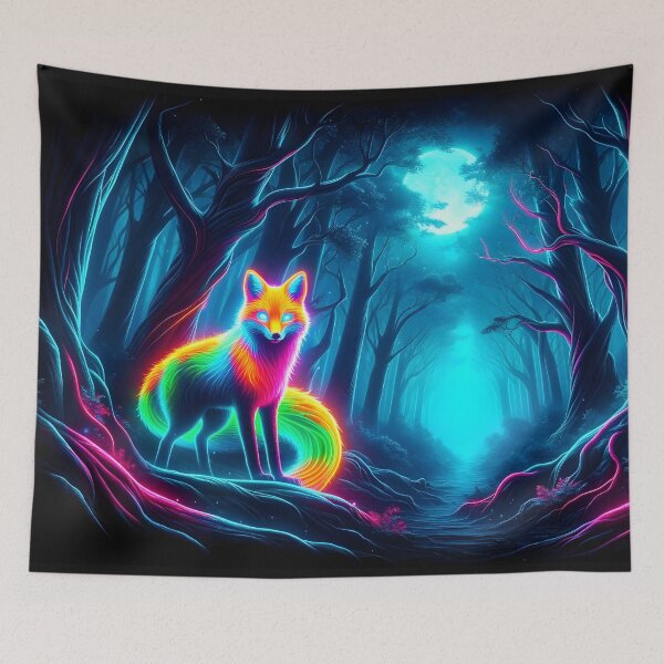 Item preview, Neon Fox designed and sold by Truck Stop One.