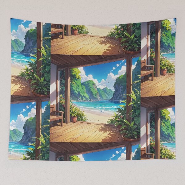 Item preview, Fluid Transcendent Tidescape designed and sold by DreamBackDrops.