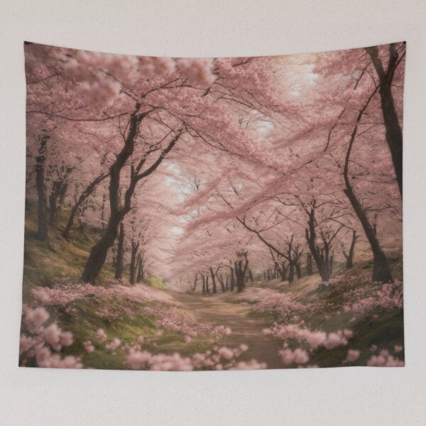 Item preview, Imaginary Cherry Blossom Forest designed and sold by LunarNebula.