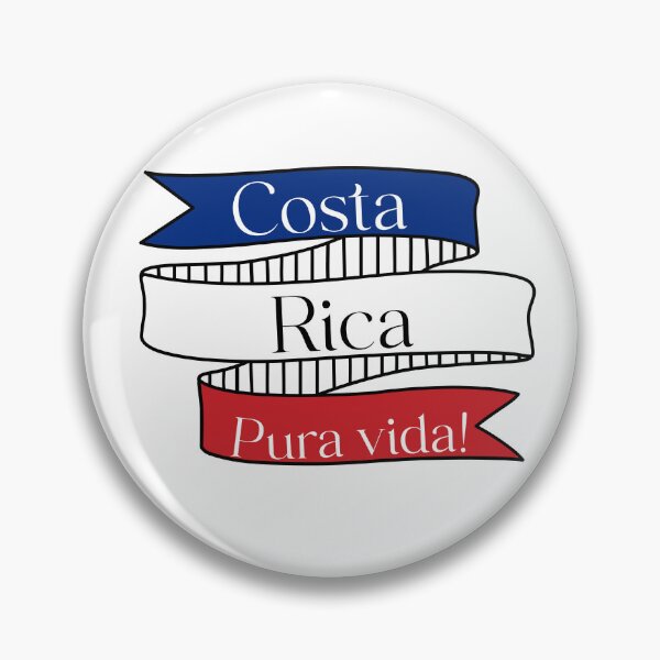Item preview, Costa Rica Pura vida slogan  designed and sold by J.P Graphic Studio.